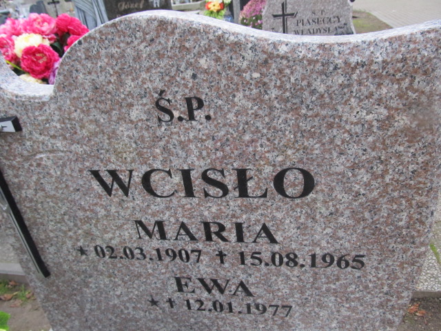 Ewa Wcisło 1977 Ustronie Morskie - Grobonet - Wyszukiwarka osób pochowanych