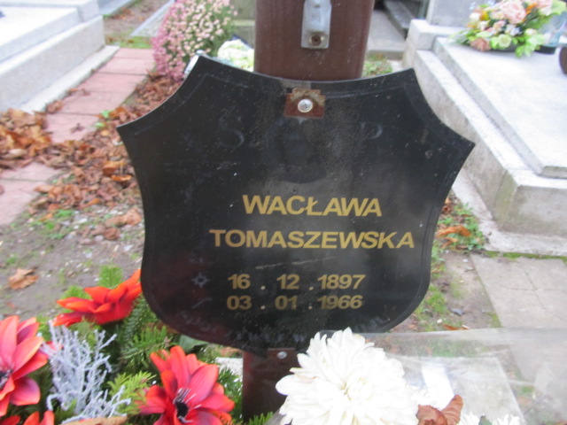 Wacława Tomaszewska 1897 Ustronie Morskie - Grobonet - Wyszukiwarka osób pochowanych