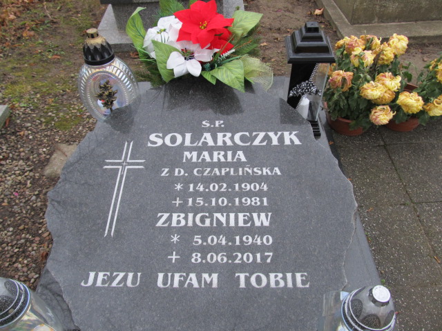 Zbigniew Solarczyk 1940 Ustronie Morskie - Grobonet - Wyszukiwarka osób pochowanych