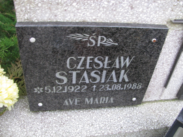 Henryk Stasiak 1953 Ustronie Morskie - Grobonet - Wyszukiwarka osób pochowanych