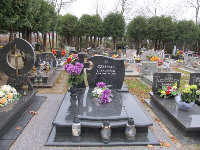 Grób Franciszek Czesmak