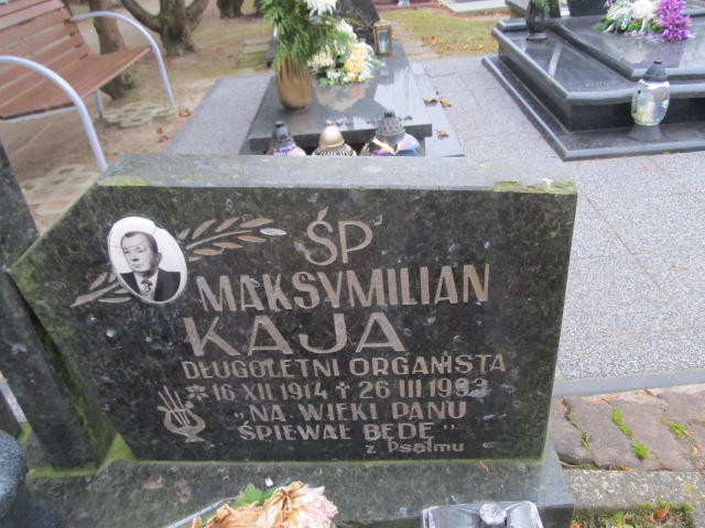 Maksymilian Kaja 1914 Ustronie Morskie - Grobonet - Wyszukiwarka osób pochowanych