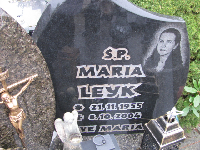 Maria Leyk 1955 Ustronie Morskie - Grobonet - Wyszukiwarka osób pochowanych