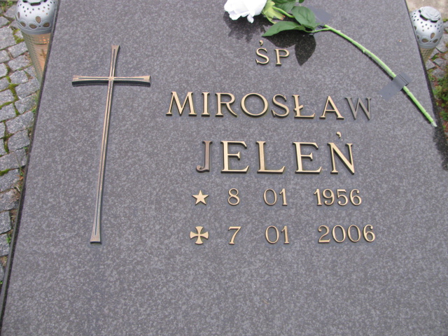 Mirosław Jeleń 1956 Ustronie Morskie - Grobonet - Wyszukiwarka osób pochowanych