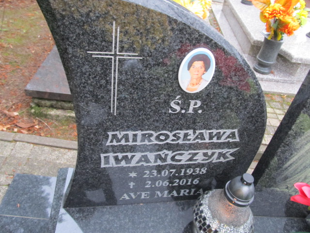 Grób Mirosława Iwańczyk