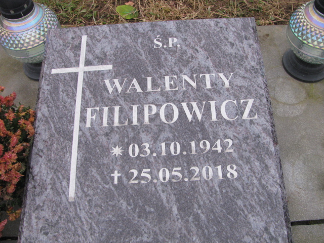 Walenty Filipowicz 1942 Ustronie Morskie - Grobonet - Wyszukiwarka osób pochowanych