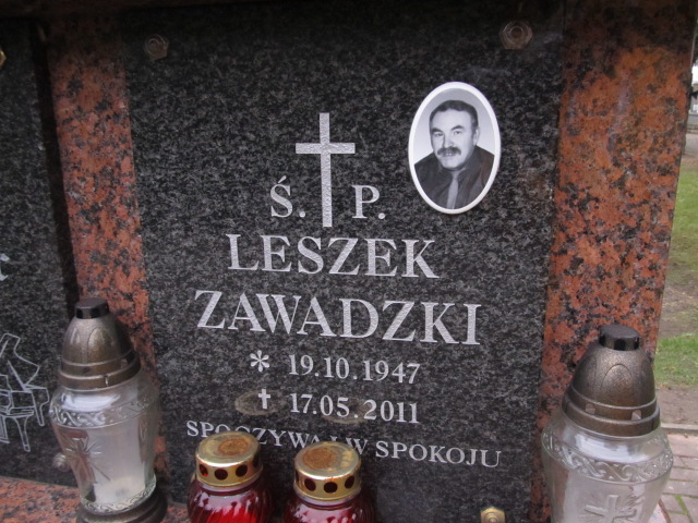 Leszek Zawadzki 1947 Ustronie Morskie - Grobonet - Wyszukiwarka osób pochowanych