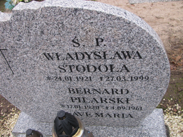 Władysława Stodoła 1921 Ustronie Morskie - Grobonet - Wyszukiwarka osób pochowanych