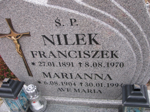 Franciszek Nilek 1891 Ustronie Morskie - Grobonet - Wyszukiwarka osób pochowanych