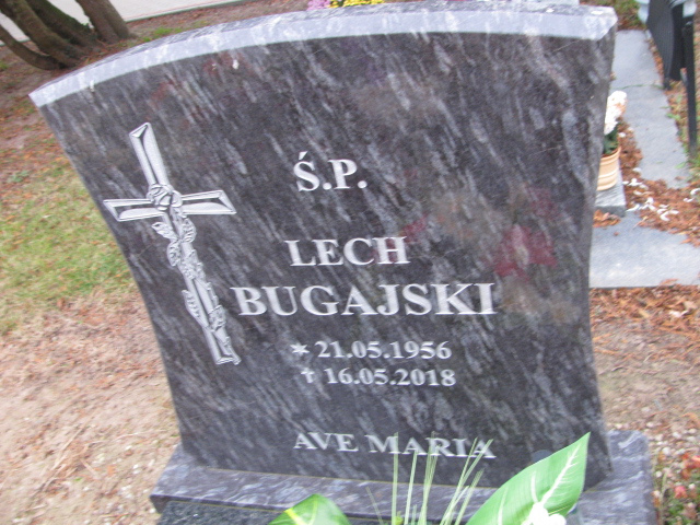 Lech Bugajski 1956 Ustronie Morskie - Grobonet - Wyszukiwarka osób pochowanych
