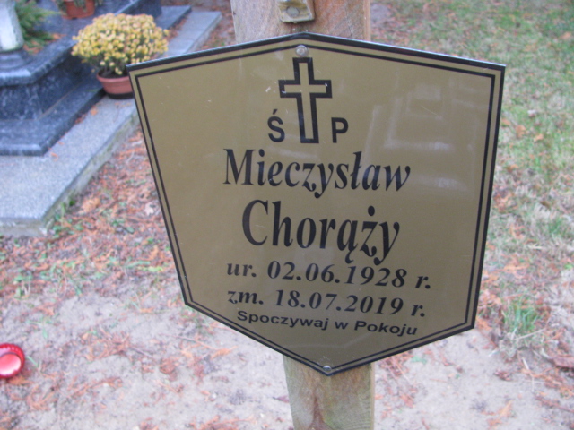 Grób Mieczysław Chorąży