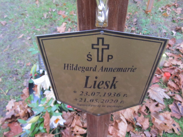 Hildegard Annemarie Liesk 1936 Ustronie Morskie - Grobonet - Wyszukiwarka osób pochowanych